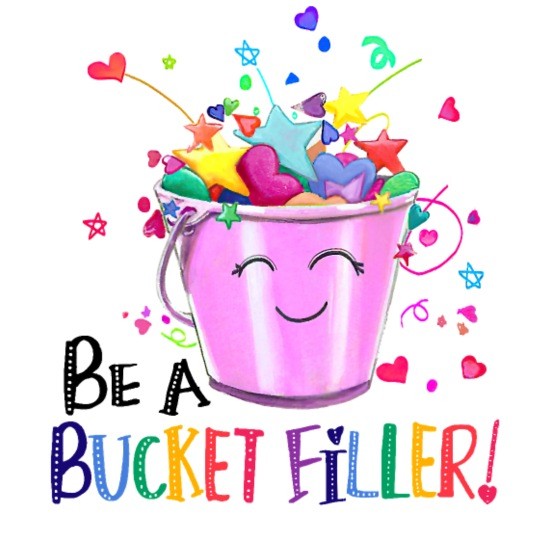 be a bucket filler funny school back to school womens t shirt
