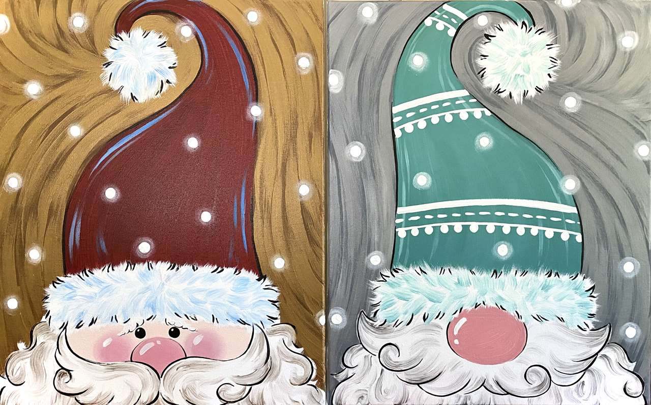 jolly peekaboo santa and gnome hdtv