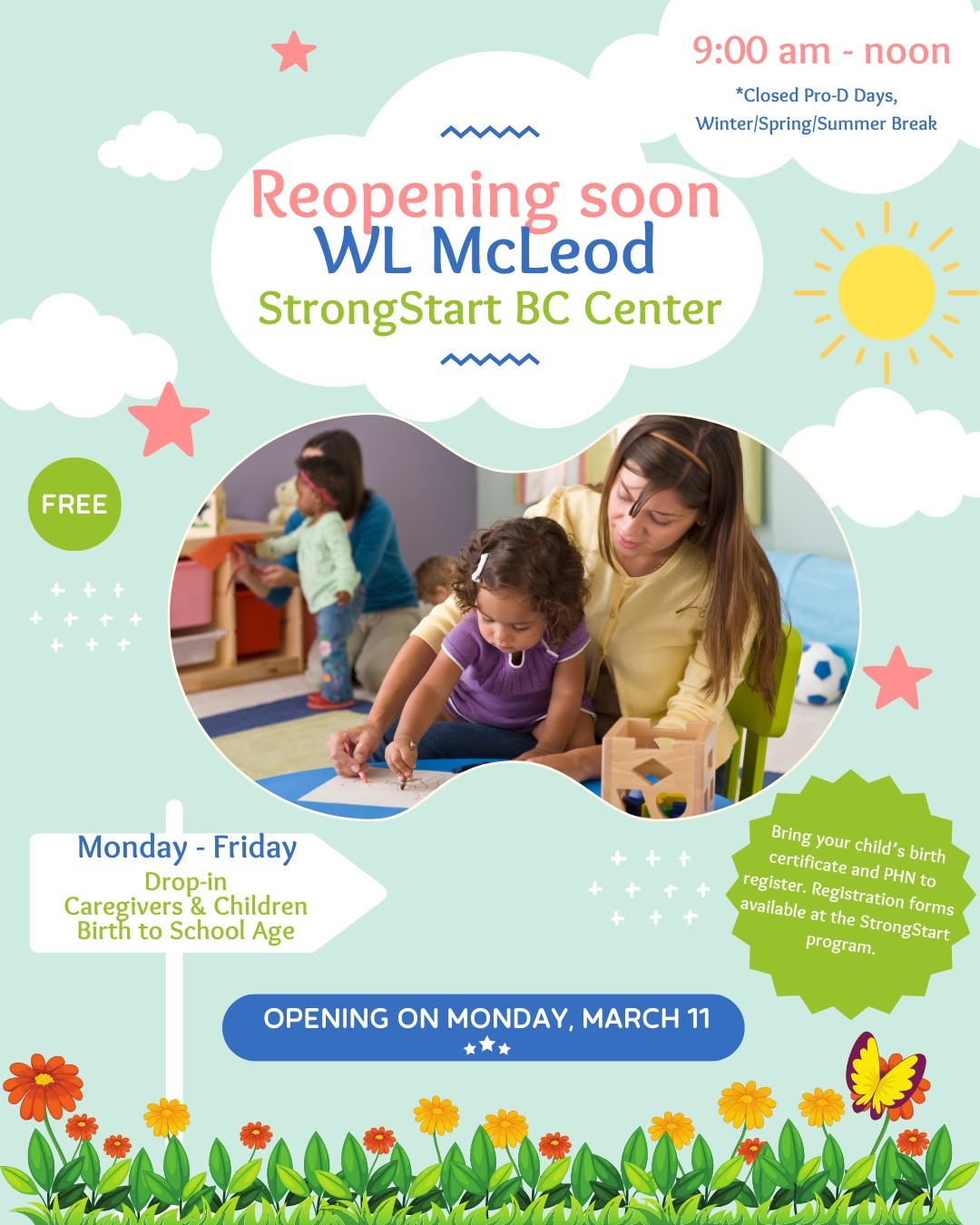 WLM StrongStart reopening